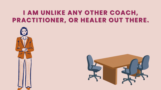I am Unlike Any Other Coach, Practitioner, or Healer Out There.