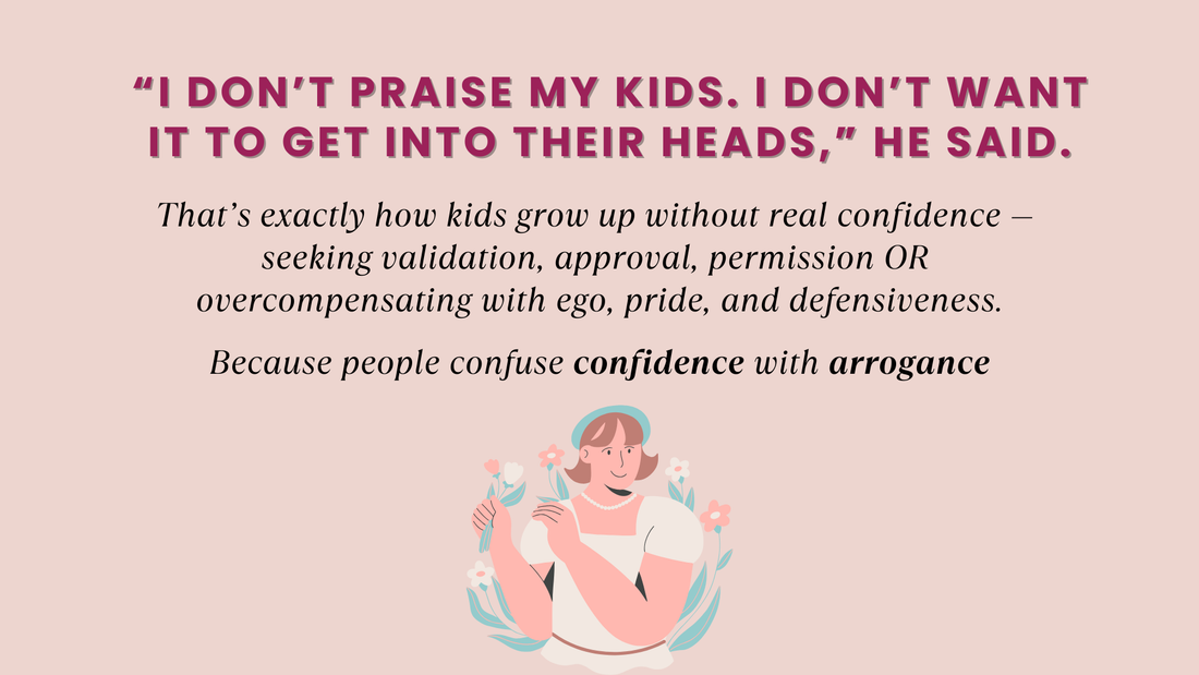 “I DON’T PRAISE MY KIDS. I DON’T WANT IT TO GET INTO THEIR HEADS,” HE SAID.