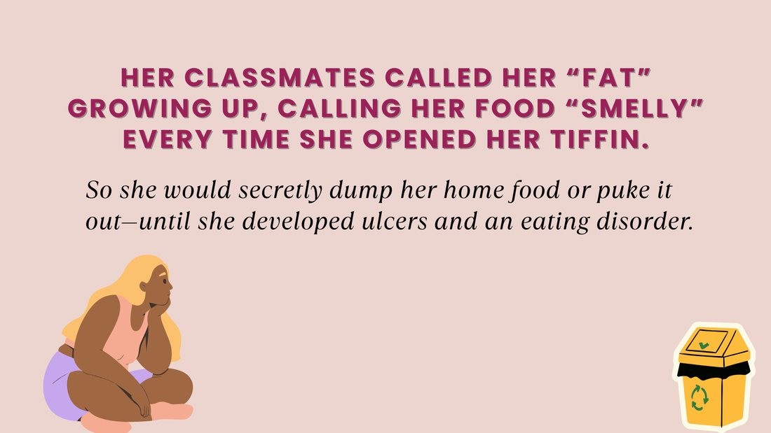 Her Classmates Called Her “Fat” Growing Up, Calling Her Food “Smelly” Every Time She Opened Her Tiffin.