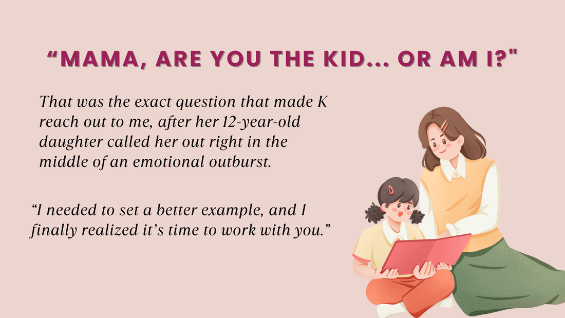 "Mama, Are You The Kid... Or Am I?"