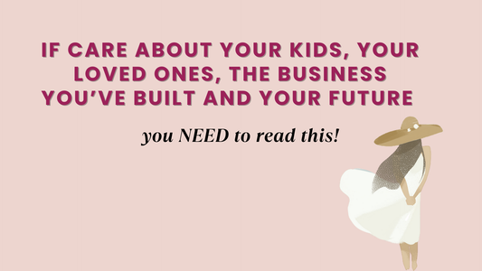 IF YOU CARE ABOUT YOUR KIDS, YOUR LOVED ONES, THE BUSINESS YOU’VE BUILT AND YOUR FUTURE — YOU NEED TO READ THIS!