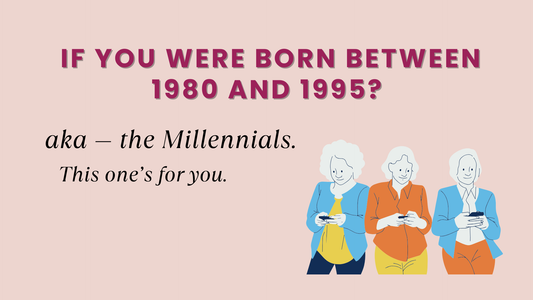 If you were born between 1980 and 1995 — aka the Millennials