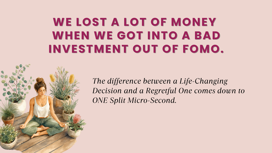 We Lost A Lot Of Money When We Got Into A Bad Investment Out Of FOMO
